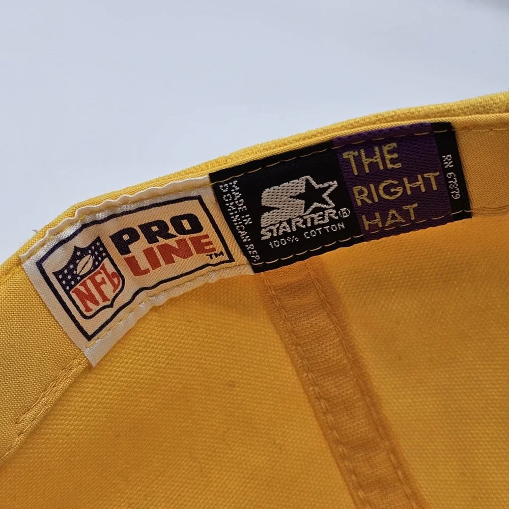 Minnesota Vikings Vintage 90s Starter Pro Line Strap Back Hat